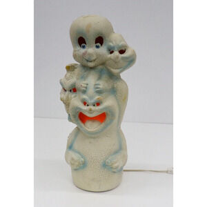 WORKING Trendmasters Foam Mold Casper The Ghost Light Up 1995 18 tall